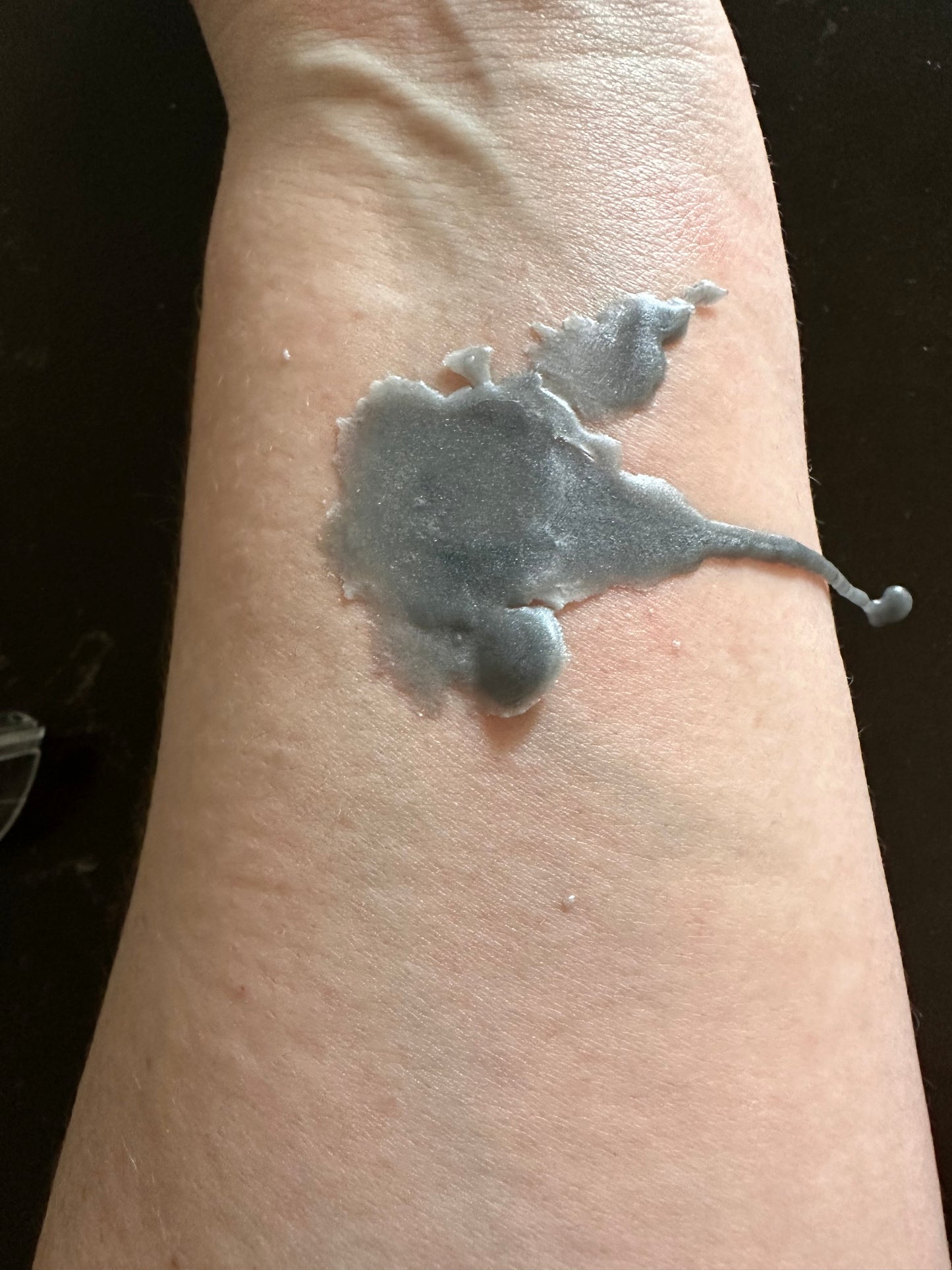 Molten Silver Paraffin Dripping Pillar Wax Play Candle