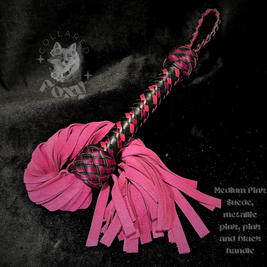 Medium Pink Suede Flogger