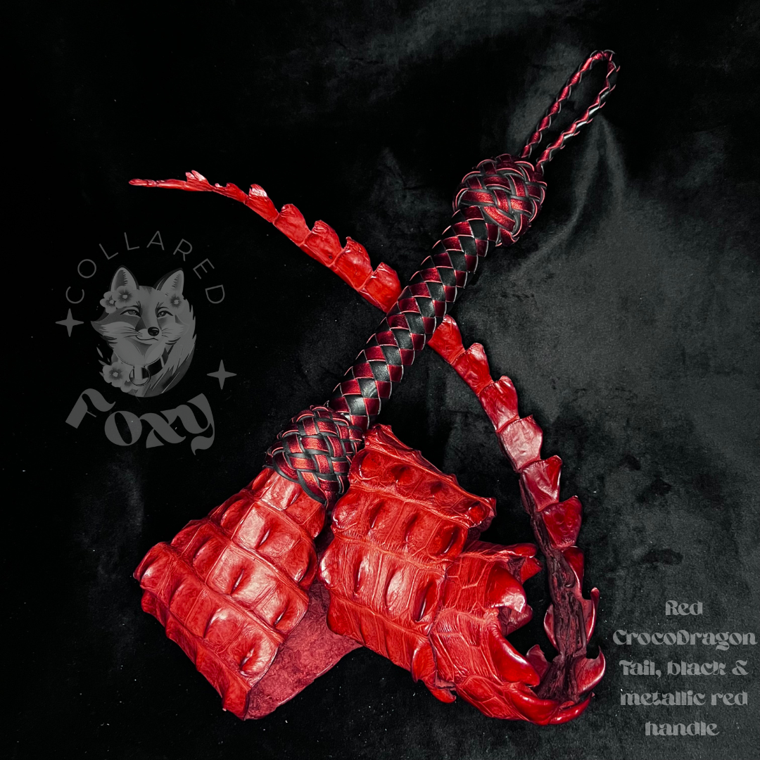 Red CrocoDragon Tail