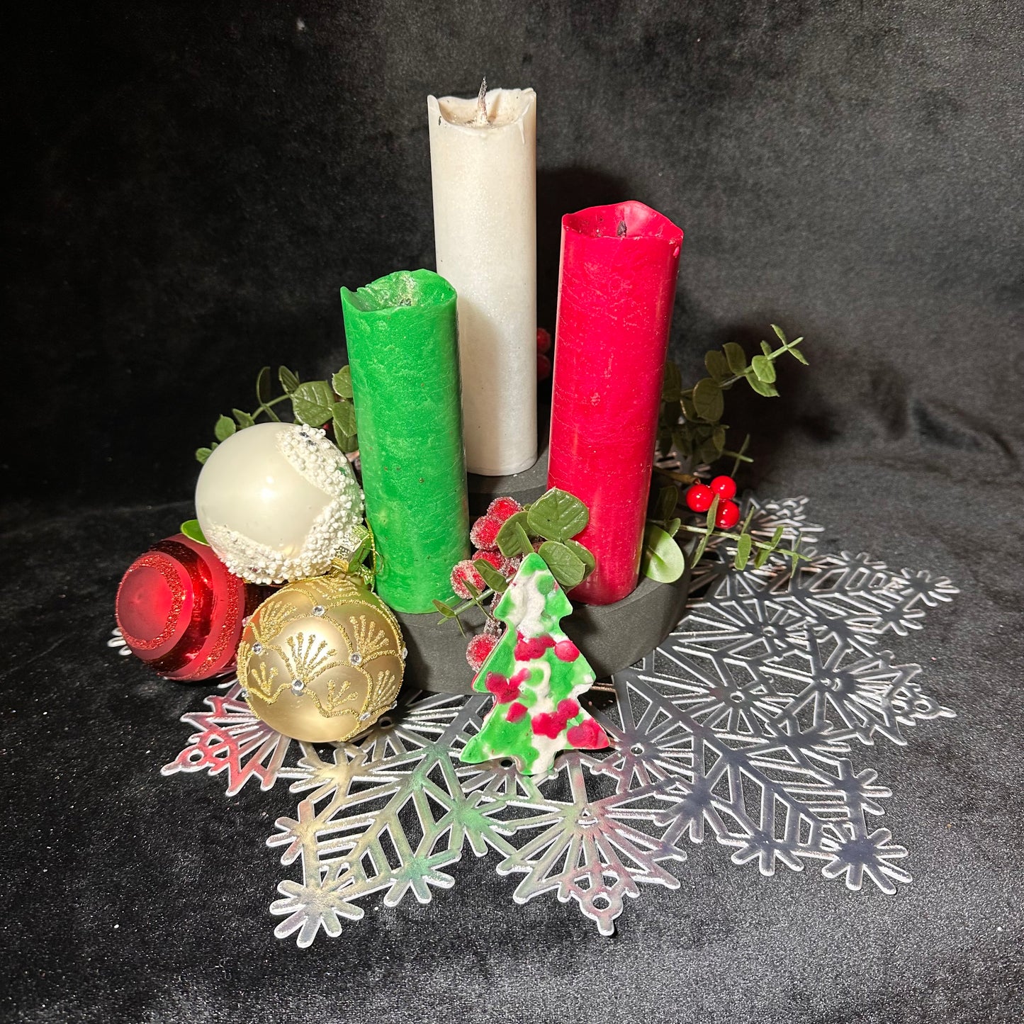 Festive AF Metallic Wax Play Candle Bundle