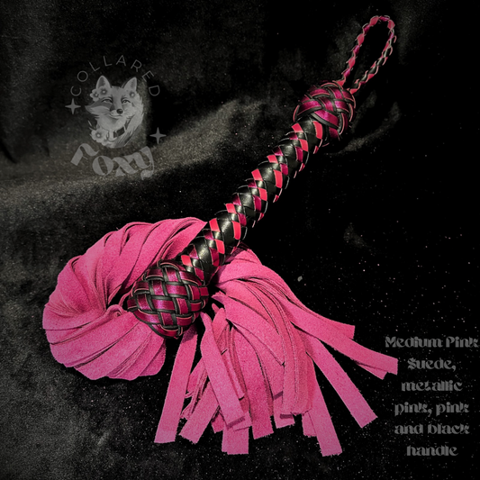 Medium Pink Suede Flogger