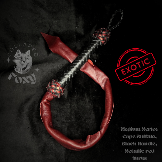 Merlot Red Cape Buffalo Dragon Tail